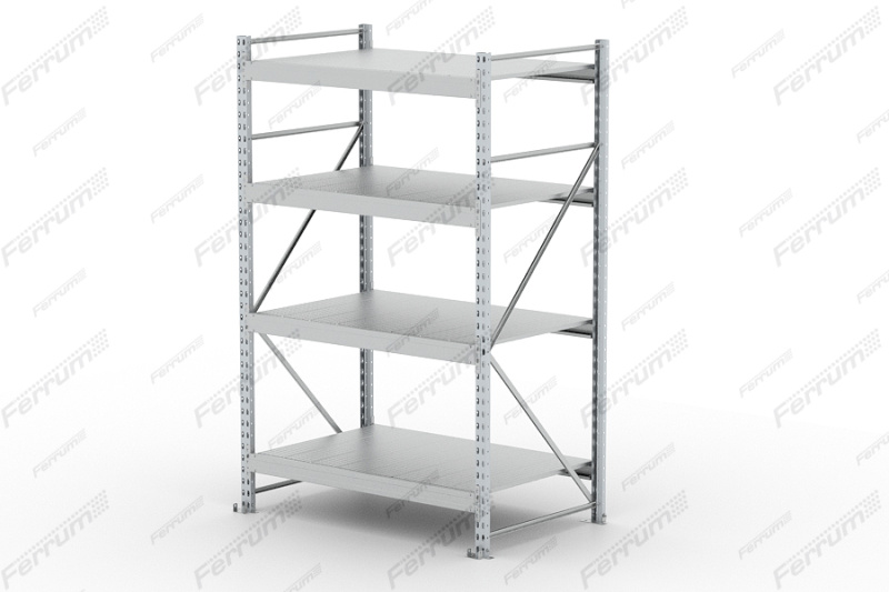 Стеллаж "TITAN" 1500х800х2000h FERRUM 05.Т15.08.20-7035 