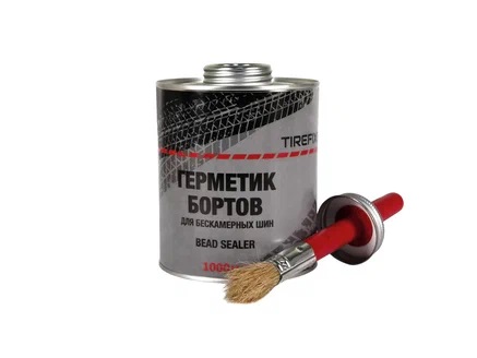 Герметик бортов шин TIREFIX Rossvik 1000 мл (банка с кистью)