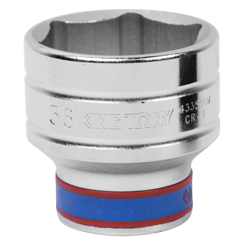 KINGTONY Головка торцевая стандартная 6 гр., 36мм, 1/2"  433536М