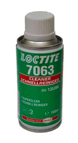 Быстродействующий очиститель (спрей), для пластмасс, металлов LOCTITE SF 7063 150ML 135366