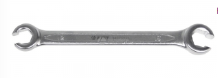 Ключ разрезной 10х12мм, с отгибом 15°
