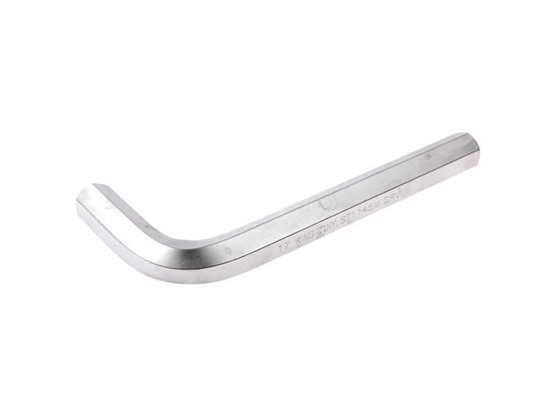 KING TONY Шестигранник Г-образный 17 мм, 80,0 х 177,0 мм ST114517M