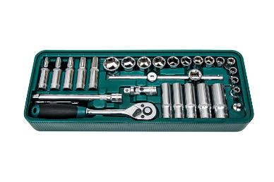 Набор инструмента ROSSVIK (головки 3/8"), ложемент, 31 предмет LST031