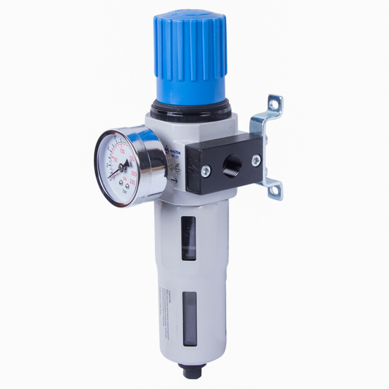 МАСТАК Фильтр влагоотделитель с редуктором 3/8", 16 бар  691-31