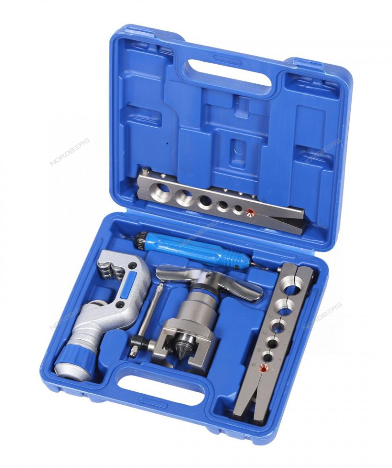 Набор для развальцовки трубок в кейсе NORDBERG NFT6