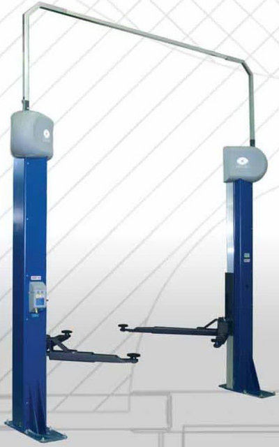 Подъемник двухстоечный г/п 3 т электромеханический с верхней синхронизацией SLIFT  M2.30E
