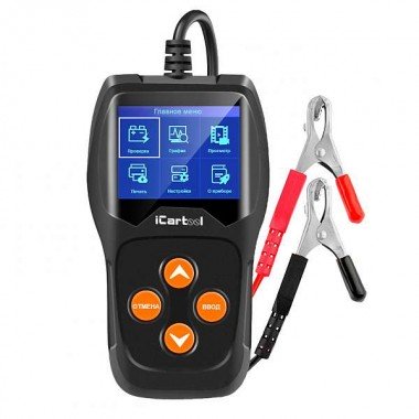 Тестер аккумуляторных батарей iCarTool IC-105