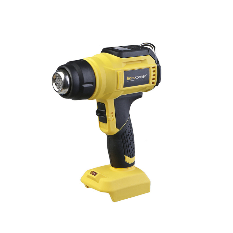 Фен аккумуляторный 18В,30-500 град, дисплей, без АКБ и ЗУ Hanskonner HHG1850PRO