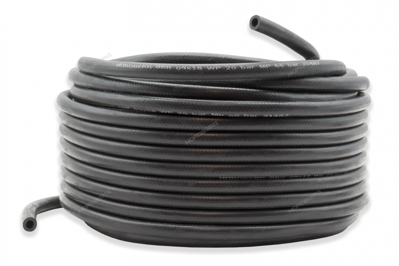 Шланг воздушный резиновый SBR 18х9, 1 м. SBR NORDBERG H918SBR