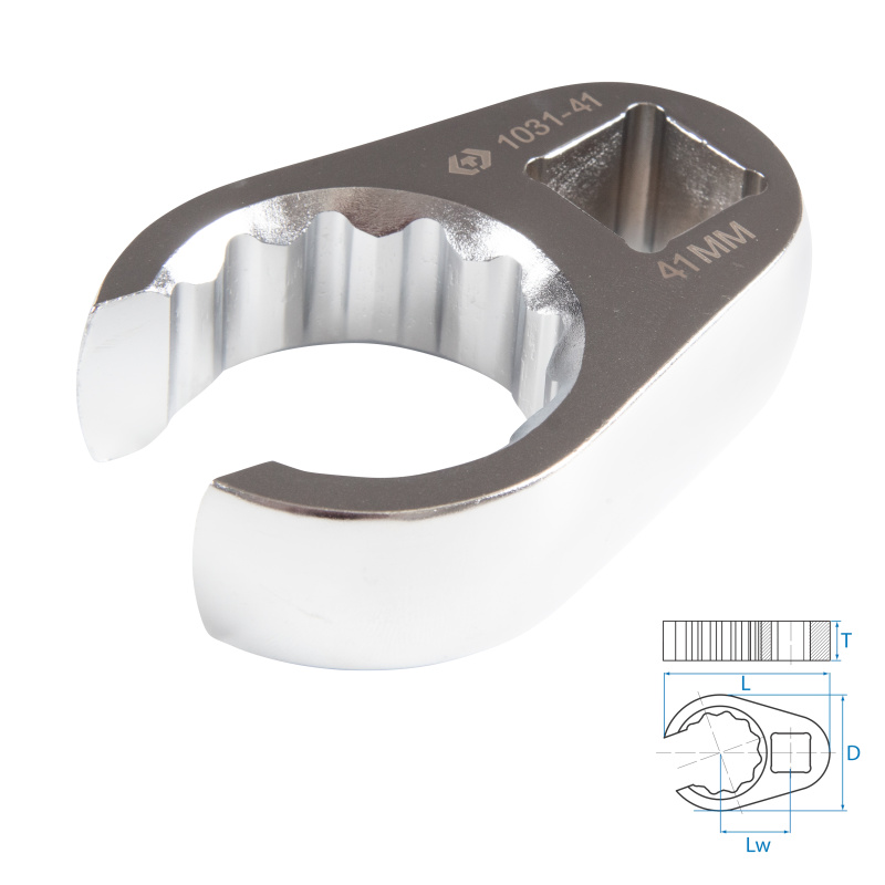 KING TONY Ключ разрезной (воронья лапка) 41 мм, 3/4" 1031-41R