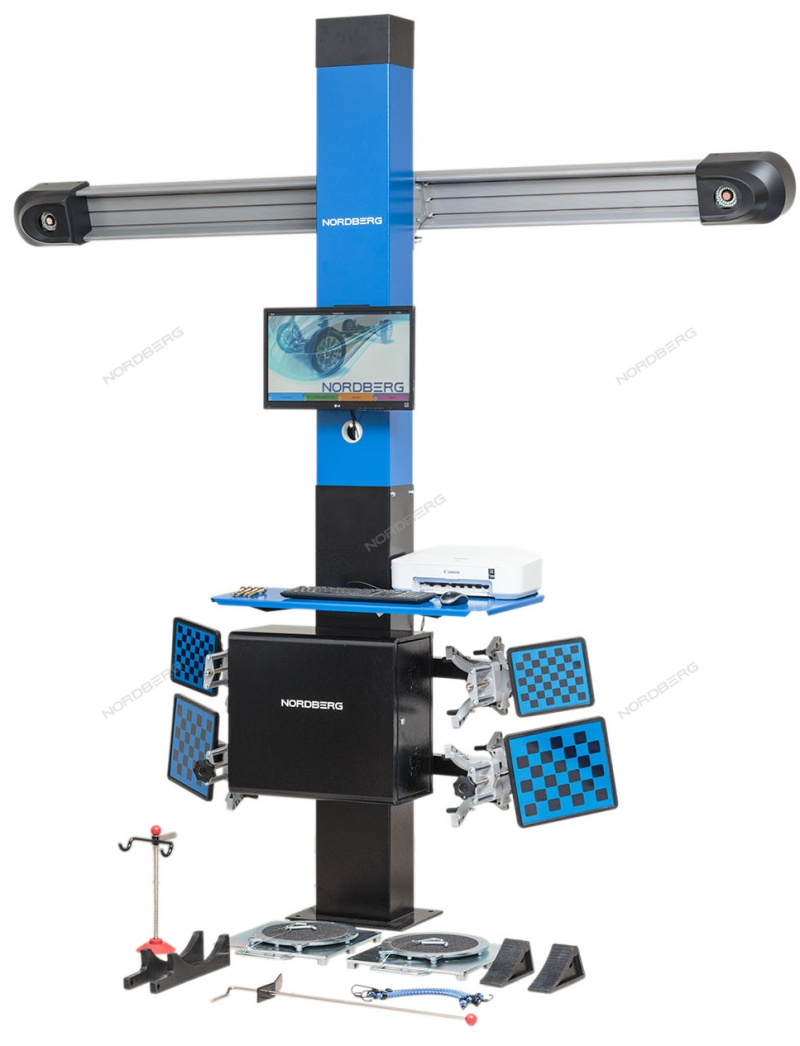 Стенд развал-схождения 3D модель четырехкамерный NORDBERG C804