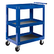 МАСТАК Тележка открытая, 3 полки, синяя 520-33720B